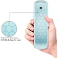 thumbnail image 6 of CaseBot Honey Comb Anti-Slip Shockproof Silicone Case Cover for Roku Ultra 4K 4800R (2020)/ 4670 (2019)/ 4661 (2018)/ 4660 (2017), Roku 1/2/3/4 Remote Controller,Blue Glow, 6 of 8