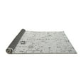 thumbnail image 2 of Ahgly Company Indoor Square Solid Gray Modern Area Rugs, 4' Square, 2 of 4