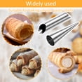 thumbnail image 5 of 20/30Pcs Cannoli Forms Tubes Kits Non Stick Stainless Steel Cream Horn Mold Reusable Cone Shaped Molds Tubular Shaped Cannoli Forms Tool for Danish Pastry Cream Roll, 5 of 10