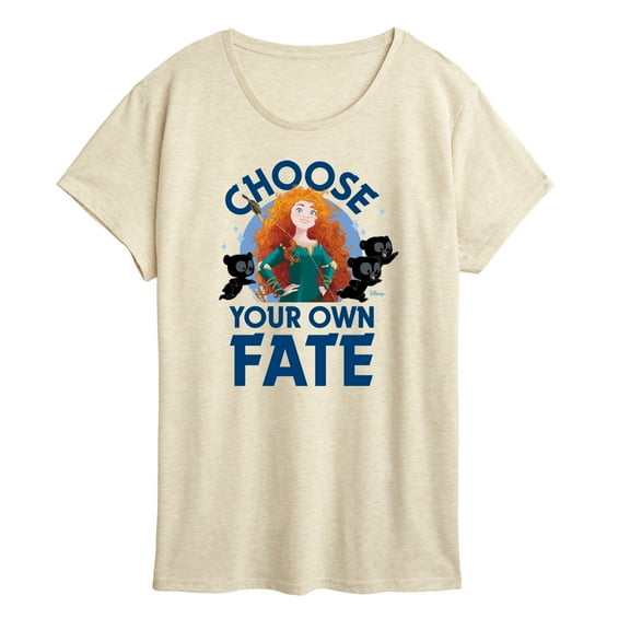 Disney Princess - Merida Choose Your Own Fate - Women's Short Sleeve Graphic T-Shirt