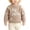 Beige, variant on Toddler Girls Big Sister Knit Sweater, Long Sleeve Crew Neck Pullover Sweater with Daisy Embroidery, Soft Knit Sweater for Fall Outfit (Red, 3-6 Months)
