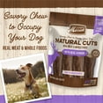 thumbnail image 3 of Merrick Natural Cuts Medium Dog Treats with Rawhide Free Real Vension Chews, 10 oz Pouch (4 Count), 3 of 9