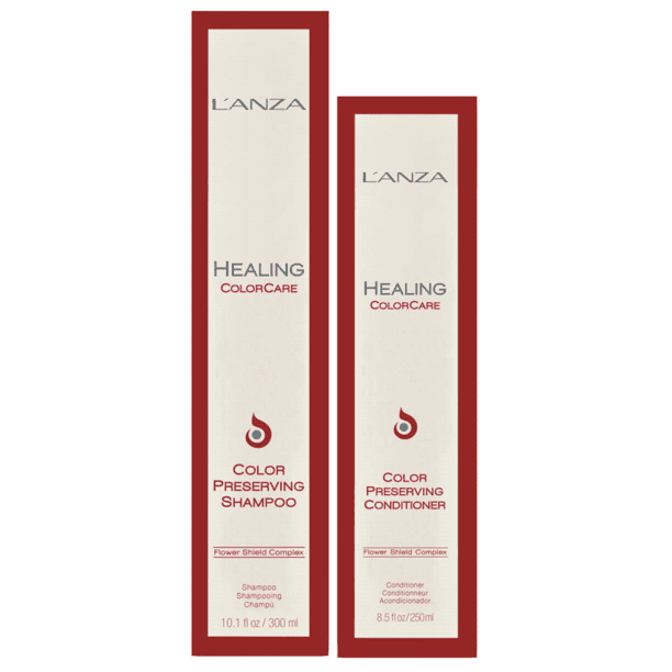 L'anza Lanza Healing Color Care Shampoo (10.1oz) Conditioner (8.5oz