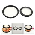 thumbnail image 3 of SHISUYAN 2 Ensembles Accessoires de Remplacement Stéthoscope Couleur Noire Forme Ronde pour Adultes, 3 of 8