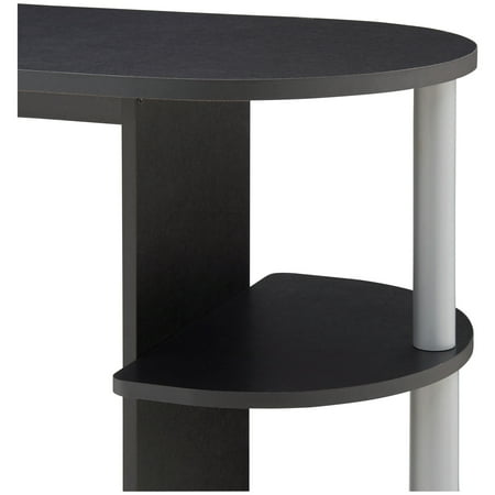 Mainstays Computer Desk With Built In Shelves Multiple Colors Mainstays Computer Desk With Built In Shelves Multiple Colors Com