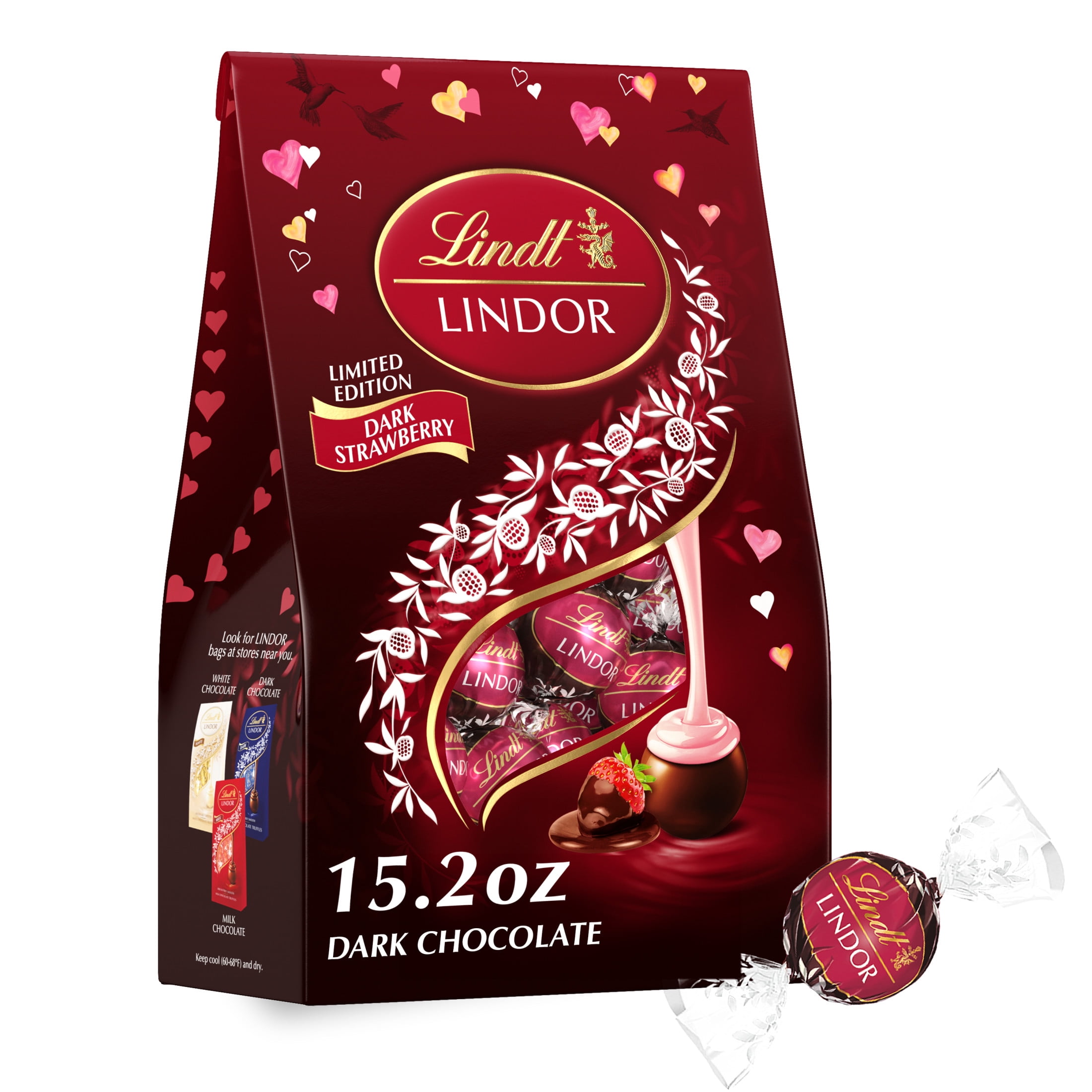 Lindt Lindor Limited Edition Valentine's Day Truffles - 2 Pack