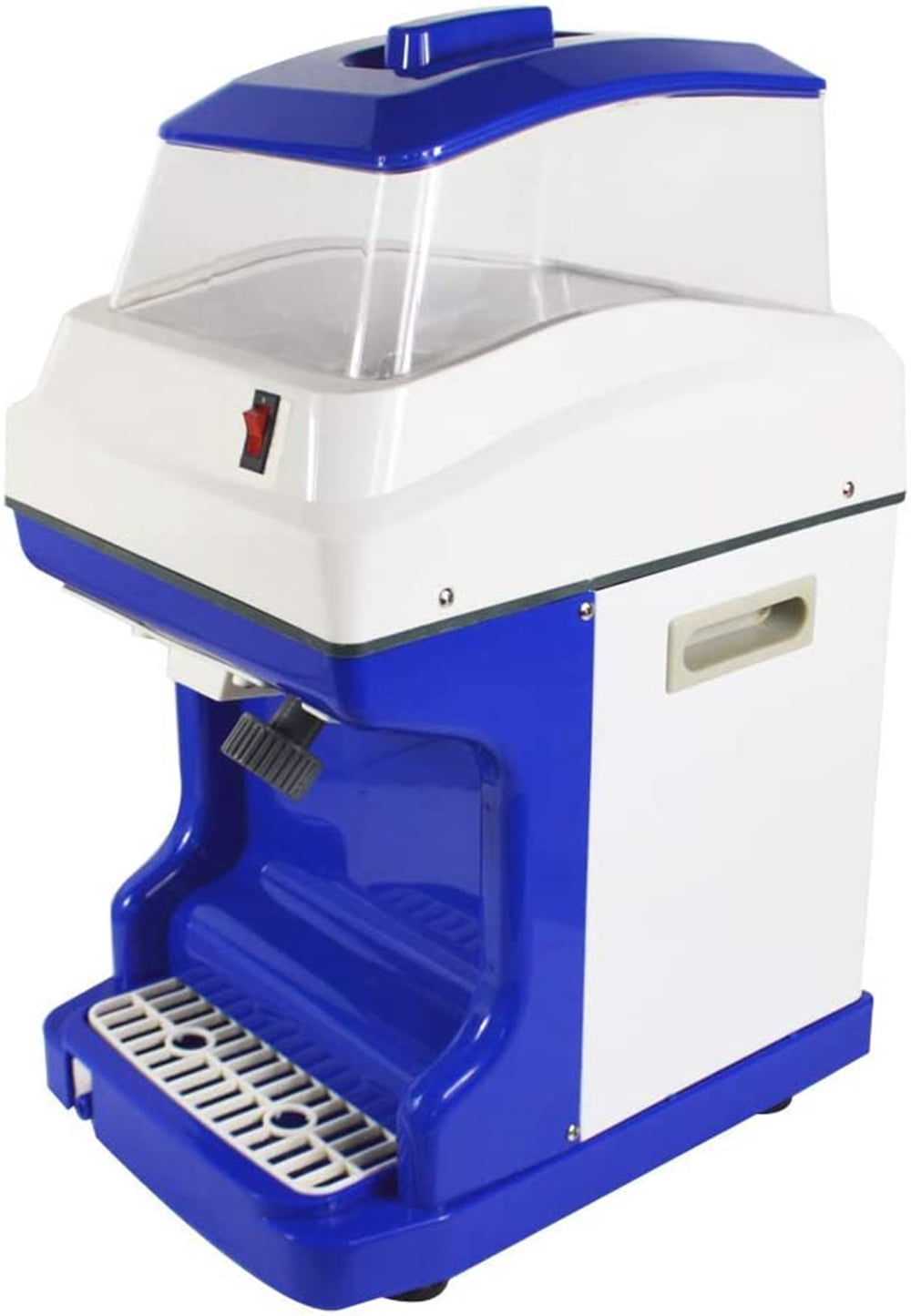 INTBUYING Ice Shaver Ice Fully Automatic Ice Tube Crusher Ice Breaker Commercial Use with Dust Cover
