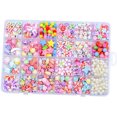 thumbnail image 2 of Enhebrar Cuentas, Pulseras DIY Pequeños Regalos para Niños, Kit Manualidades Niños 4 Años, Regalo Niñas 5-10 Años Collares Manualidades, Enhebrar Cuentas Niños, 2 of 6