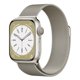 thumbnail image 1 of Correa Milanesa para apple watch, pulsera de acero inoxidable para iwatch serie 8, 7, 6, SE, 5, 4, 3, ultra, 49mm, 45mm, 44mm, 42mm, 38mm, 40mm, 41mm, 1 of 4