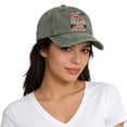 thumbnail image 2 of Baseball Cap for Women Men USA 250th Anniversary 1776-2026 Embroidered Patriotic American Flag Adjustable Dad Hat Sun Hat Visor 4th of July Accessories, 2 of 4