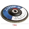 thumbnail image 5 of 7 pulgadas 1pc Flap disco 180 * 22 mm Muelas Discos de lijado de grano 60 for amoladora angular Pulido de metal Madera y Plástico, 5 of 5