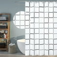 thumbnail image 1 of Shower Curtain For Bathroom Modern Shower Curtain Universal For All Seasons In Bath Long Shower Curtains Set, 1 of 8