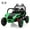 Green, variant on M optimized 24V 2 Seater Ride On Car, Off-Road UTV for Kids w/Metal Frame, 20 Inch Wide Seat, 400W Electric Vehicle Toy Car w/Pop Music, 3 Speeds for Boys and Girls