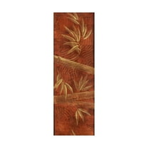 Trademark Fine Art 'Bamboo Over Red' Canvas Art by Pablo Esteban