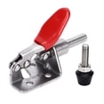 thumbnail image 1 of Fugacal Quick Release Toggle Clamp,Lever Clamp,Quick Release Toggle Clamp Stainless Steel 99.2lb Capacity Prevent Slip Push Pull Lever Clamp For Woodworking Welding, 1 of 8
