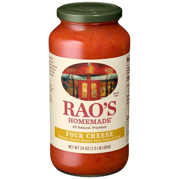 Rao's Homemade Four Cheese Sauce Made with Italian Tomatoes, 24 oz