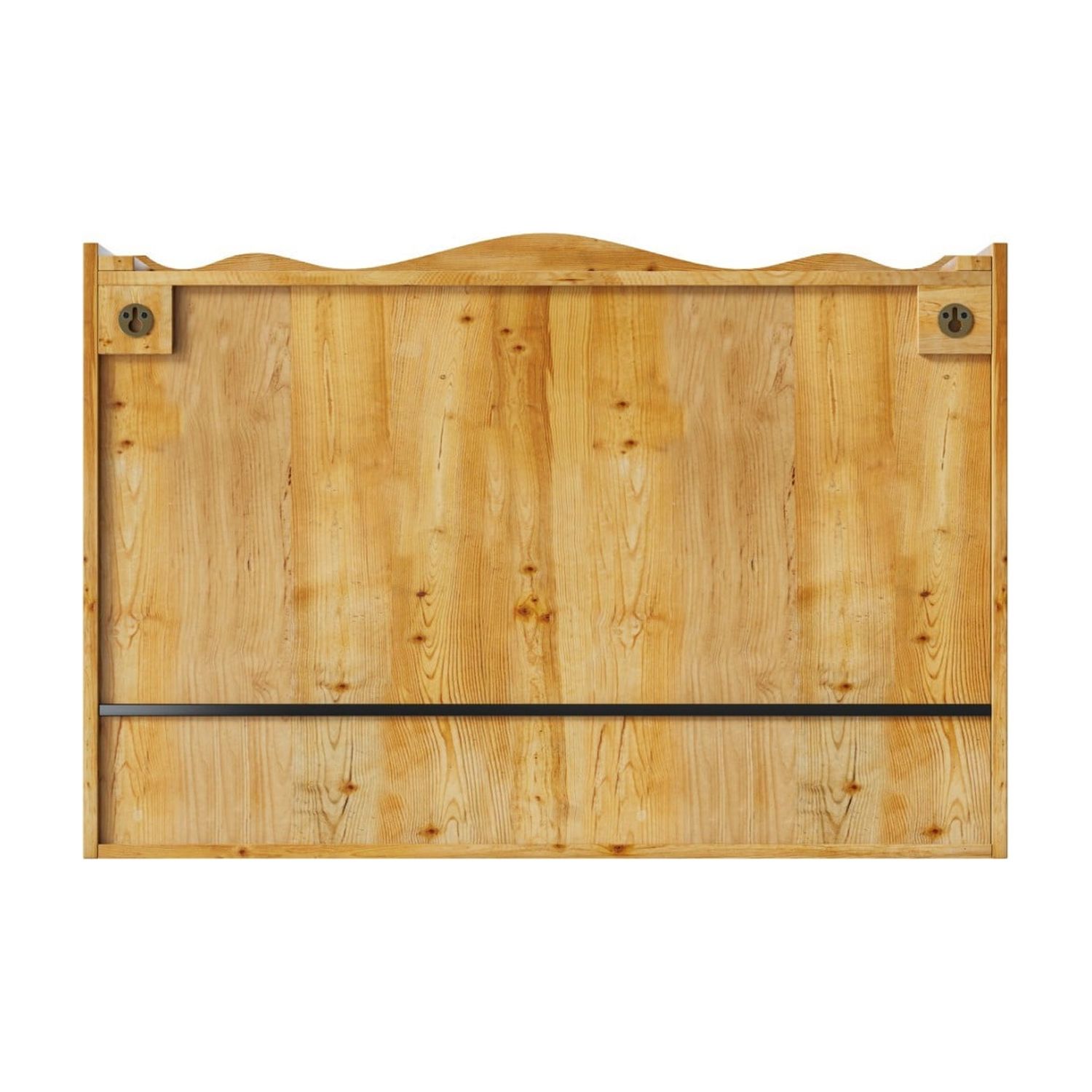 35.4" Retro Wall Mounted Storage Cabinet with 2 Sliding Glass Doors, 3 Tier Wooden Shelves, Space Saving Display Cupboard for Bathroom Kitchen Dining Room, Natural