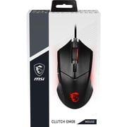 MSI Clutch GM08 Gaming Mouse - Black