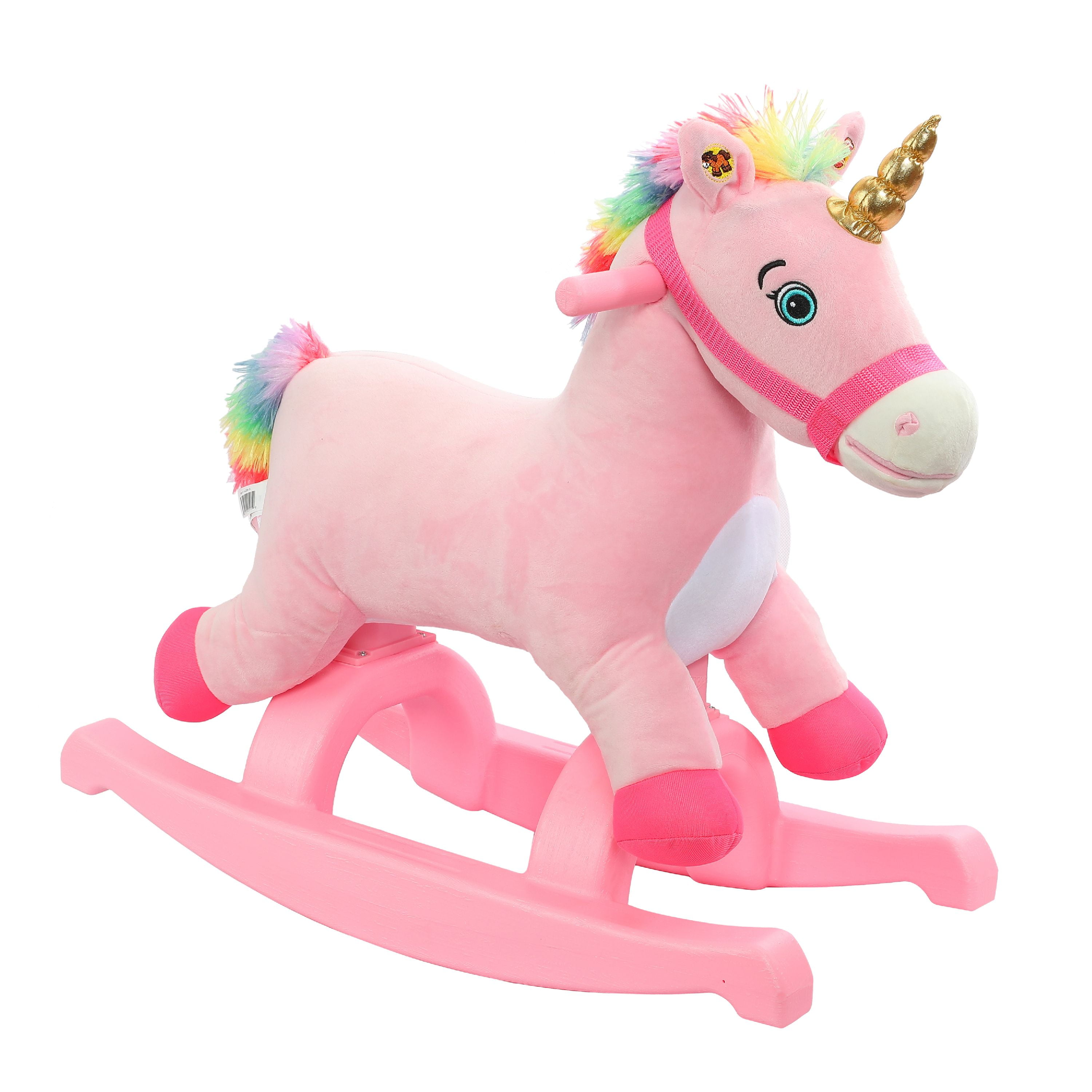 Rockin' Rider Pink Stick Pony Ride-On 