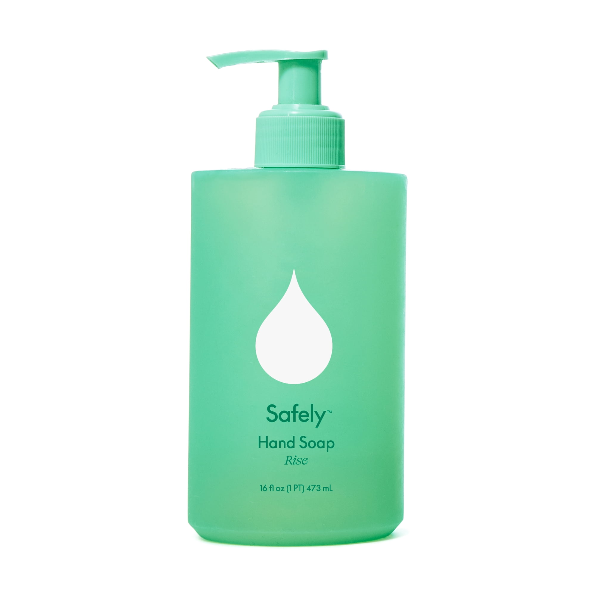Safely Hand Soap, Naturally Moisturizing & Hydrating, Rise Scent, 16 fl oz