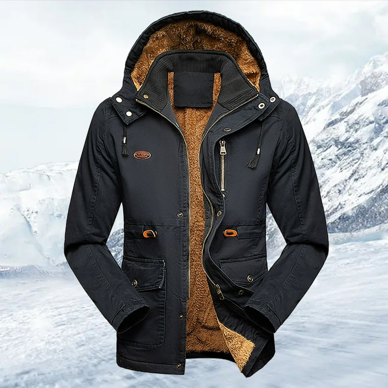 uikmnh Winter Coats For Men,Men's Winter Workwear Jacket uikmnh Winter Coats For Men,Men's Winter Workwear Jacket