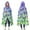 Gradient Color Butterfly, variant on Wearable Blanket,Gradient Color Butterfly Pattern Hooded Wearable Flannel Blanket for Adults & Teens,Winter Poncho Shawl Wrap Cape Cozy Anti-Pill,50"x60"