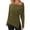 Army Green, variant on Long Sleeve Shirts for Women Y2k Glitter Silk Off Shoulder Side Split Hem Dressy Casual Blouse Night out Tops