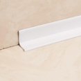 thumbnail image 4 of tiras adhesivas de cinta impermeables para baño, sellador blanco antimoho, 4 of 5