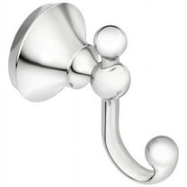 Moen Wynford Chrome Double Robe Hook