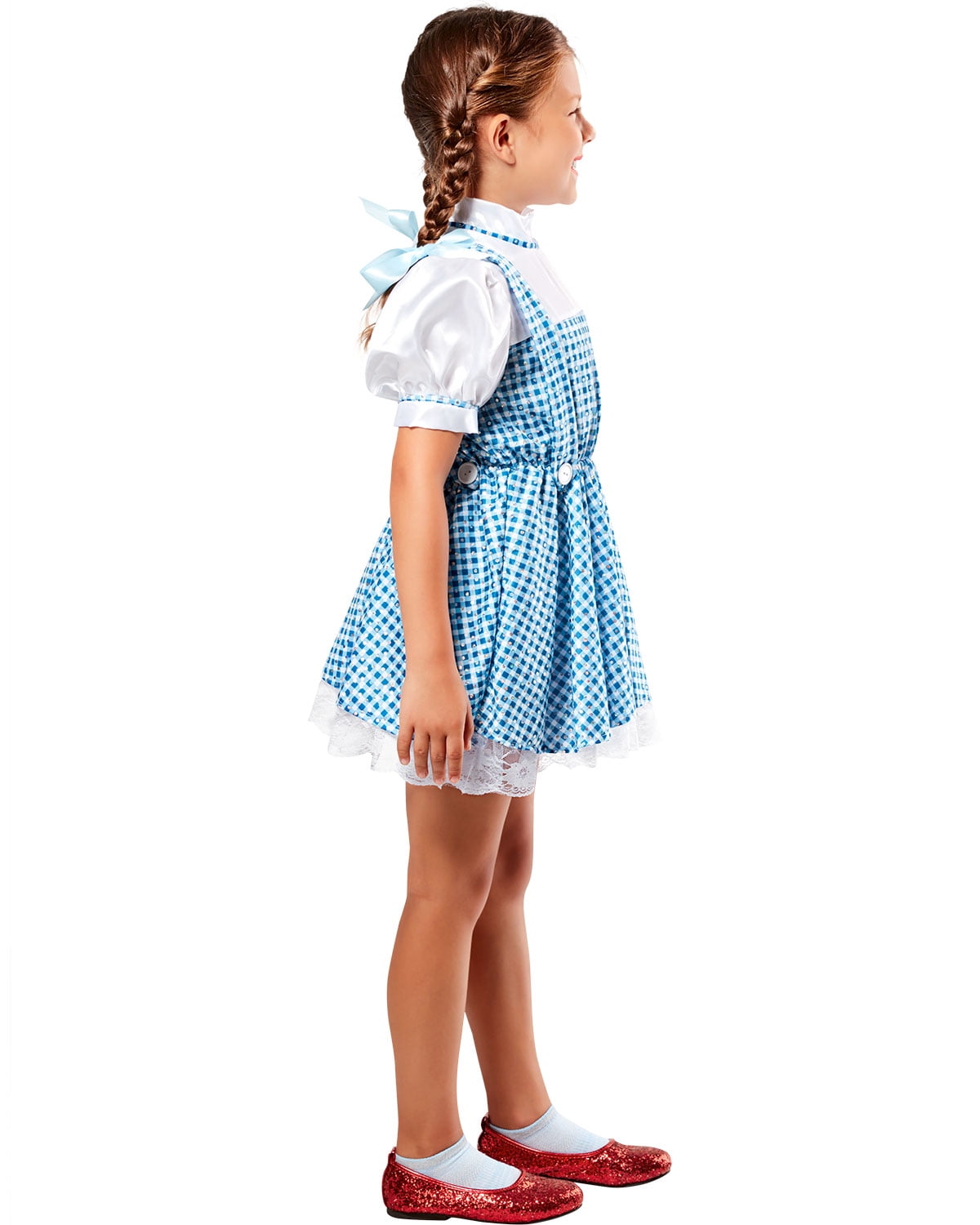 The Wizard of Oz Dorothy Sequin Costume for Toddlers by Rubies, Girls 2T-4T