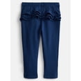 thumbnail image 2 of Wonder Nation Baby Girls Ruffle Leggings, Sizes 0-24M, 2 of 3