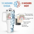 thumbnail image 4 of Teacher Appreciation Gifts, 40oz Tumbler Cup Teacher Gifts for Women Men, Best Thank You Teacher''s Day Gift from Students, Back To School, Graduation, Birthday, Retirement Coffee Mug Gift, 4 of 6