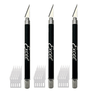 Excel Blades Craft Knives & Cutters with 5 #11 Replacement Blades and Safety Cap