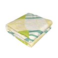 thumbnail image 3 of Horizontal Flannel Blanket Is Light Warm Soft Anti-Pilling Anti-Wrinkle Anti-Allergy And No Hair Loss For Bed And Sofa Camping Travel Lime Houndstooth Hand-Drawn Sketch_1, 3 of 8