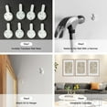 thumbnail image 6 of Botanical Farmhouse Wall Art Set, Framed Boho Plant Wall Decor, Neutral Minimalist Floral Wall Painting, Rustic Wildflower Canvas Art Prints for Living Room, Bedroom, Bathroom - Large 16"x24"x3, 6 of 6