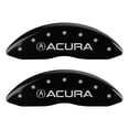 thumbnail image 2 of MGP 4 Caliper Covers Engraved Front & Rear MGP Red finish silver ch Fits select: 1999-2004 ACURA 3.5RL, 2 of 2