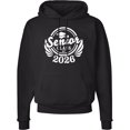 thumbnail image 2 of Inktastic Senior Class of 2026 in White with Graduation Cap Adult Hoodie Sweatshirt, 2 of 4
