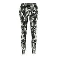 thumbnail image 3 of Black/Grey/White Camo Women's Casual Leggings - Camo Color Code 0055, 3 of 7