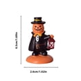 thumbnail image 4 of Decoraciones de Halloween, adornos de Halloween, accesorios de Halloween, suministros para fiestas de Halloween, calabaza de Halloween, fantasma, muñeco, pequeño adorno decorativo, adorno, accesorios, 4 of 5