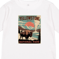 thumbnail image 4 of Inktastic Yellowstone National Park Boys Long Sleeve Toddler T-Shirt, 4 of 5