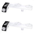thumbnail image 2 of 2X Bidet Toilet Attachment Ultra-Thin Non-Electric Self-Cleaning Dual Nozzles Wash Cold Water Europe, 2 of 9