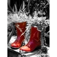 thumbnail image 3 of Navas, Emily 11x14 Black Modern Framed Museum Art Print Titled - Rain Boots Border, 3 of 5