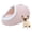 Pink, variant on Warm Nest Bed, Soft Cozy Pet Cave with Removable Cushion, Washable Semi-Enclosed Pet Bed with Non-Slip Base for Small and Medium Cats and Dogs