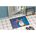 thumbnail image 4 of Red Cardigan Corgi USA American Indoor or Outdoor Mat 24x36, 4 of 5