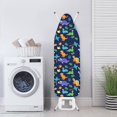 thumbnail image 4 of HELLHERO Stretchy Home Ironing Board Cover, Dinosaurs Print Ironing Board Cover Protector, Comfortable Soft Ironing Protector for Ironing Board, Scorch Resistant and Dustproof, 4 of 6
