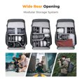 thumbnail image 7 of K&F Concept Camera Bags Backpack, Waterproof 25L Large Capacity Camera Case with Raincover for Travel, Photographers,15.6 Inch Laptop, 7 of 7
