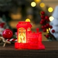 thumbnail image 2 of Beautynvta Christmas Train Candle Light, Red Vintage Train Candle Holder, Battery Operated Plastic Train Lantern for Christmas Table Centerpiece Decoration, Xmas Gifts, 2 of 3