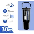 thumbnail image 3 of Firefighter Gifts 30 oz Tumbler with Top Handle and Flip Straw, Stainless Steel Double Walled Vacuum Insulated Cup, Fireman Retirement Graduation Birthday Gifts for Men Boys (1PC), 3 of 3