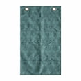 thumbnail image 1 of Oriental Hanging Pocket Organizer, Creative Ornate Print of Flourishes Art Nouveau Details, Printed Polyester Storage Bag with Pockets, 21" x 31", Petrol Blue Turquoise, 1 of 2