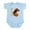 Sky Blue, variant on CafePress - Irish Setter Boo Infant Bodysuit - Baby Light Bodysuit, Size Newborn - 24 Months